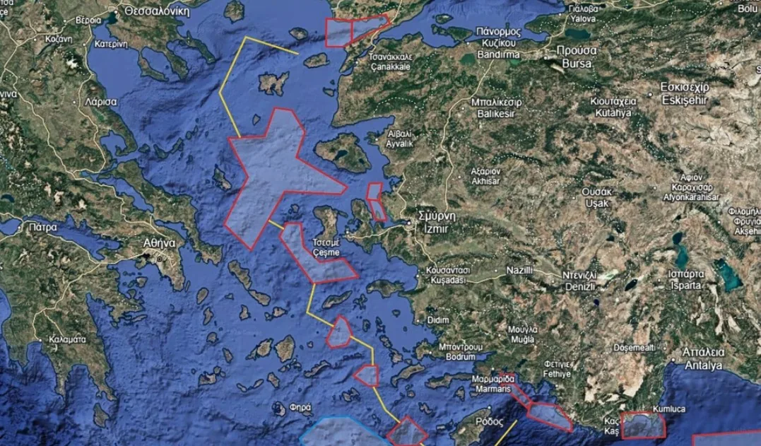 Yunan Basınından Ege'de Bildik Algı: Türkiye'yi Hedef Gösterdiler